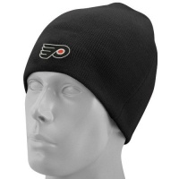 NHL Philadelphia Flyers Basic Cuffless Knit Beanie, One Size NHL Philadelphia Flyers Basic Cuffless Knit Beanie, One Size