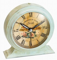 Infinity Instruments Boutique De Fleur Metal Alarm Clock Infinity Instruments Boutique De Fleur Metal Alarm Clock