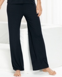 Lounge around in the easy comfort of Alfani's Essential pajama pants. Lounge around in the easy comfort of Alfani's Essential pajama pants.