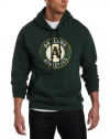 MLB Oakland Athletics Suede Tek Long Sleeve Hooded Fleece Pullover