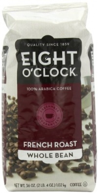 Eight O'Clock Coffee, French Roast Whole Bean, 36-Ounce Bag Eight O'Clock Coffee, French Roast Whole Bean, 36-Ounce Bag