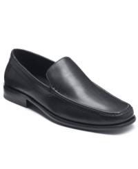 A great choice for casual or dress wear, the Neil loafer is a comfortable classic with a modern flair. These men's dress shoes come in soft, tumbled leather with traditional Venetian loafer detailing. A great choice for casual or dress wear, the Neil loafer is a comfortable classic with a modern flair. These men's dress shoes come in soft, tumbled leather with traditional Venetian loafer detailing.