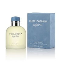 Introducing Dolce and Gabanna Light Blue Pour Homme, the new fragrance for men. A refreshing blend of citrus notes combine perfectly with masculine woods and subtle spice to create a distinctive fragrance that epitomizes relaxed sophistication. Introducing Dolce and Gabanna Light Blue Pour Homme, the new fragrance for men. A refreshing blend of citrus notes combine perfectly with masculine woods and subtle spice to create a distinctive fragrance that epitomizes relaxed sophistication.