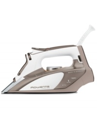 Precision gliding for an effortlessly smooth finish. An innovative design with polished stainless steel soleplate and rounded back delivers unrivaled ironing performance that moves back and forth without getting stuck on creases or kinks. The high precision tip presses into the hardest-to-reach areas with concentrated steam that tackles even the toughest wrinkles. 1-year warranty. Model DW5080. Precision gliding for an effortlessly smooth finish. An innovative design with polished stainless steel soleplate and rounded back delivers unrivaled ironing performance that moves back and forth without getting stuck on creases or kinks. The high precision tip presses into the hardest-to-reach areas with concentrated steam that tackles even the toughest wrinkles. 1-year warranty. Model DW5080.