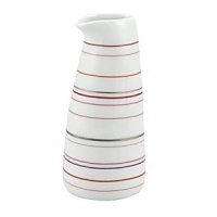 Inspired by Milleraies, Raynaud's spearhead tableware set, Attraction boasts a freer, more modern design with alternating narrow and wide stripes. It will embellish any table with its shades of pink and red, enhanced with mauve and orange and underscored subtle shades of green and brown. Inspired by Milleraies, Raynaud's spearhead tableware set, Attraction boasts a freer, more modern design with alternating narrow and wide stripes. It will embellish any table with its shades of pink and red, enhanced with mauve and orange and underscored subtle shades of green and brown.