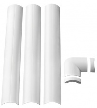 OmniMount CMK Mini 2.3 Inch Cable Management Covers -- White OmniMount CMK Mini 2.3 Inch Cable Management Covers -- White