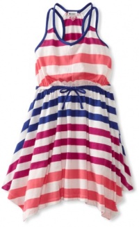 Roxy Kids Girls 7-16 Delightful Dress, Bubble Gum Stripe, Medium Roxy Kids Girls 7-16 Delightful Dress, Bubble Gum Stripe, Medium