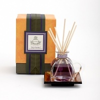Infuse your home with the redolent fragrance of lavender and rosemary for a luxurious, welcoming aroma that warms your spirit. This fine diffuser also makes a sweet gift. Infuse your home with the redolent fragrance of lavender and rosemary for a luxurious, welcoming aroma that warms your spirit. This fine diffuser also makes a sweet gift.