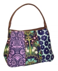 Step up your street style with a complete redefinition of your everyday bag. Spacious and roomy with multiple interior pockets, this day-tripper is the perfect size for getting up and going wherever life calls you. Decked out in a fun and fashion-forward floral pattern with leather accenting and handles that add eye-catching flair. 1-month warranty. Step up your street style with a complete redefinition of your everyday bag. Spacious and roomy with multiple interior pockets, this day-tripper is the perfect size for getting up and going wherever life calls you. Decked out in a fun and fashion-forward floral pattern with leather accenting and handles that add eye-catching flair. 1-month warranty.