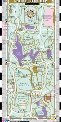 Streetwise Central Park Map - Laminated Pocket Map of Central Park, New York - Folding wallet size map for travel Streetwise Central Park Map - Laminated Pocket Map of Central Park, New York - Folding wallet size map for travel