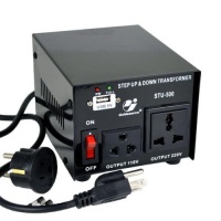 Goldsource® Step Up and Down Voltage Converter Transformer ST500 - Transformer - AC 110/220 V - 500 Watt Goldsource® Step Up and Down Voltage Converter Transformer ST500 - Transformer - AC 110/220 V - 500 Watt