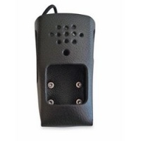 2-Way Radio Holster, Leather, 2-3/4x1-3/4x4-3/4, Black 2-Way Radio Holster, Leather, 2-3/4x1-3/4x4-3/4, Black
