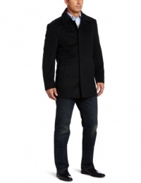 Calvin Klein Men's Slim Fit Coat, Charcoal, 40 Short Calvin Klein Men's Slim Fit Coat, Charcoal, 40 Short
