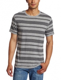 Calvin Klein Jeans Men's Poly Stripe Crew Tee