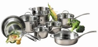 Calphalon LS13 Tri-Ply Stainless-Steel 13-Piece Cookware Set Calphalon LS13 Tri-Ply Stainless-Steel 13-Piece Cookware Set
