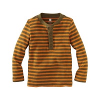 Tea Collection Baby-Boys Infant Hikers Stripe Henley Shirt, Orange, Medium Tea Collection Baby-Boys Infant Hikers Stripe Henley Shirt, Orange, Medium