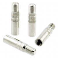 Set of 4 Non-Rust Chromed Brass 1-1/4 Valve Stem Extensions - Universal Fit -Car, Truck, Trailer, Bike, Motorcycle Set of 4 Non-Rust Chromed Brass 1-1/4 Valve Stem Extensions - Universal Fit -Car, Truck, Trailer, Bike, Motorcycle