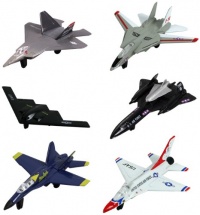 InAir Modern Planes 6-pc Set with Aircraft ID Guide - Assortment 1 InAir Modern Planes 6-pc Set with Aircraft ID Guide - Assortment 1
