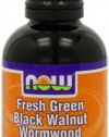 Now Foods Fresh Green Black Walnut Wormwood Complex, 2-Ounce