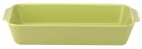 Apilco Culinaire Couleur Wasabi Green Rectangular Roasting Dish 13 x 7 in, 35 oz