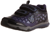 Geox Magica2 Sneaker (Toddler/Little Kid/Big Kid),Black/Violet,38 EU (5.5 M US Big Kid) Geox Magica2 Sneaker (Toddler/Little Kid/Big Kid),Black/Violet,38 EU (5.5 M US Big Kid)