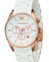 Emporio Armani Men's AR5919 Sport White Dial Watch