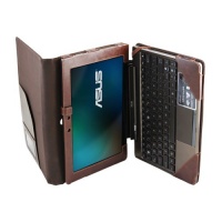 ASUS Eee Pad Transformer TF101 Polyurethane Leather Keyboard Docking Station Portfolio Stand Case Cover (Brown) ASUS Eee Pad Transformer TF101 Polyurethane Leather Keyboard Docking Station Portfolio Stand Case Cover (Brown)