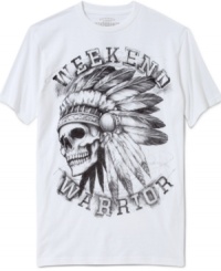 Get primed and ready for a little R&R done right with this cool graphic tee from Ecko Unltd. Get primed and ready for a little R&R done right with this cool graphic tee from Ecko Unltd.