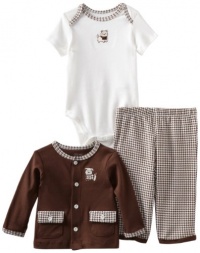 Little Me Baby-Boys Newborn Cute Hounds Take Me Home Sleepwear Set , Brown Multi, 3 Months Little Me Baby-Boys Newborn Cute Hounds Take Me Home Sleepwear Set , Brown Multi, 3 Months