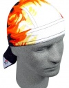 ZANheadgear Flydanna 100 Percentage Cotton Airbrushed Flames Road Hog Bandanna