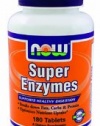 NOW Foods Super Enzymes, 180 Tablets