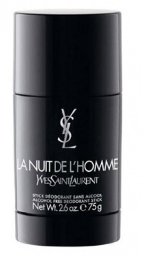 Yves Saint Laurent La Nuit De L'Homme 2.6 oz / 75 g Alcohol Free Deodorant Stick Yves Saint Laurent La Nuit De L'Homme 2.6 oz / 75 g Alcohol Free Deodorant Stick