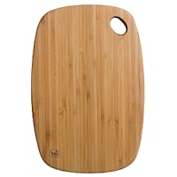 Totally Bamboo Small Bamboo Greenlite Utility Cutting Board. Designed with earth-friendly living in mind, the GreenLite series is crafted from organically cultivated bamboo and is free from formaldehyde based adhesives, dyes, or stains. This 3/8 thick board features innovative TriPly construction that withstands high temperature washings without compromising the durability or quality. Dishwasher safe. Totally Bamboo Small Bamboo Greenlite Utility Cutting Board. Designed with earth-friendly living in mind, the GreenLite series is crafted from organically cultivated bamboo and is free from formaldehyde based adhesives, dyes, or stains. This 3/8 thick board features innovative TriPly construction that withstands high temperature washings without compromising the durability or quality. Dishwasher safe.