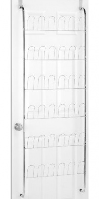 Whitmor  6060-195 Over The Door Shoe Rack, Chrome