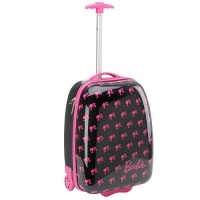 Barbie Hard Shell Rolling Luggage Case Barbie Hard Shell Rolling Luggage Case