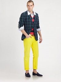 A preppy staple, handsomely tailored in the finest lightweight cotton, offering a brilliant, structured finish to your casual wardrobe.ButtonfrontChest welt, waist patch pocketsAbout 28 from shoulder to hemCottonMachine washImported A preppy staple, handsomely tailored in the finest lightweight cotton, offering a brilliant, structured finish to your casual wardrobe.ButtonfrontChest welt, waist patch pocketsAbout 28 from shoulder to hemCottonMachine washImported