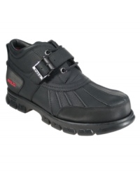 This pair of men's boots is rugged enough for the active man and comfortable enough for any casual occasion. These smooth laced boots for men from Polo Ralph Lauren offer the get up and go you're after. This pair of men's boots is rugged enough for the active man and comfortable enough for any casual occasion. These smooth laced boots for men from Polo Ralph Lauren offer the get up and go you're after.