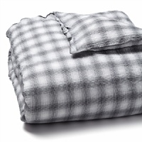 Vera Wang Crinkle Plaid Queen Duvet Cover Vera Wang Crinkle Plaid Queen Duvet Cover