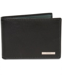 This stylish and slim Tumi wallet is the just the thing to remedy your bulky back-pocket blues. This stylish and slim Tumi wallet is the just the thing to remedy your bulky back-pocket blues.