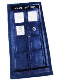 Doctor Who Tardis 30 X 60 Beach Towel Doctor Who Tardis 30 X 60 Beach Towel