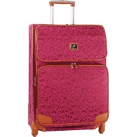 Diane Von Furstenberg Luggage Hearts 28 Inch Expandable Spinner, Beet/Plum, One Size Diane Von Furstenberg Luggage Hearts 28 Inch Expandable Spinner, Beet/Plum, One Size