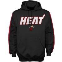 Miami Heat Big & Tall Charity Stripe Fleece Hooded Sweatshirt Miami Heat Big & Tall Charity Stripe Fleece Hooded Sweatshirt