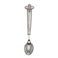 Off we go, into the wild blue yonder! Imaginations of little would-be aviators will absolutely soar with this fun collection. New items are gift boxed with special Zoom Zoom packaging sleeves. Flatware is stainless steel with nickel-plated handles. Off we go, into the wild blue yonder! Imaginations of little would-be aviators will absolutely soar with this fun collection. New items are gift boxed with special Zoom Zoom packaging sleeves. Flatware is stainless steel with nickel-plated handles.