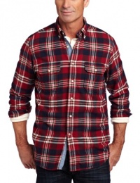 Nautica Men's Long Sleeve Saturated Twill Plaid Nautica Men's Long Sleeve Saturated Twill Plaid