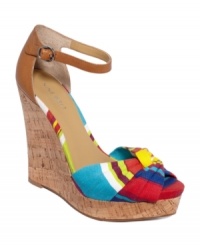Stuck on solids? The Letitgo wedge sandals by Nine West are the perfect remedy. The fun, all-over prints take your outfits from boring and blah to bright and beautiful. Stuck on solids? The Letitgo wedge sandals by Nine West are the perfect remedy. The fun, all-over prints take your outfits from boring and blah to bright and beautiful.