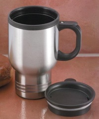 Maxam 14oz Stainless Steel Travel Mug Maxam 14oz Stainless Steel Travel Mug