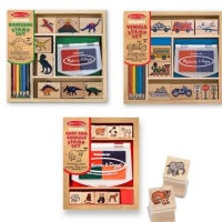 4 Item Bundle: Melissa & Doug Baby Zoo Animals Stamps + Vehicles Stamps + Dinosaur Stamps + Free Gift 4 Item Bundle: Melissa & Doug Baby Zoo Animals Stamps + Vehicles Stamps + Dinosaur Stamps + Free Gift