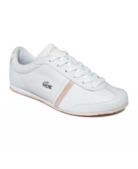 A little bit retro with completely modern appeal. The Vaya SF sneakers feature Lacoste's signature design that's both simple and stylish. A little bit retro with completely modern appeal. The Vaya SF sneakers feature Lacoste's signature design that's both simple and stylish.