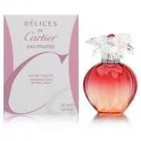 Delices De Cartier Eau Fruitee By Cartier For Women. Eau De Toilette Spray 1.6oz Bottle Delices De Cartier Eau Fruitee By Cartier For Women. Eau De Toilette Spray 1.6oz Bottle