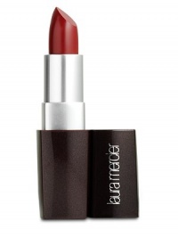 Laura Mercier Satin Lip Colour is the first semi-matte lipstick to combine long wear and comfort in a non-drying formula. Lips go from satiny to matte within minutes with Softisan, a lightweight, elastic seal that perfectly adheres to lips to set and lock in highly pigmented colour and moisture without feathering. Wild Mango Butter intensely hydrates lips while Volulips and Laura Mercier's exclusive Lip Colour Complex plump, soothe and condition lips. Laura Mercier Satin Lip Colour is the first semi-matte lipstick to combine long wear and comfort in a non-drying formula. Lips go from satiny to matte within minutes with Softisan, a lightweight, elastic seal that perfectly adheres to lips to set and lock in highly pigmented colour and moisture without feathering. Wild Mango Butter intensely hydrates lips while Volulips and Laura Mercier's exclusive Lip Colour Complex plump, soothe and condition lips.
